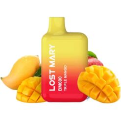 Comprar LOST MARY - BM600 VAPER NICOTINA 2% DESECHABLE SABOR TRIPLE MANGO al mejor precio - Envíos Discretos