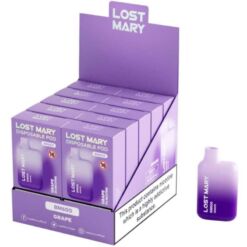 Comprar LOST MARY - BM600 VAPER NICOTINA 2% DESECHABLE SABOR UVA al mejor precio - Envíos Discretos
