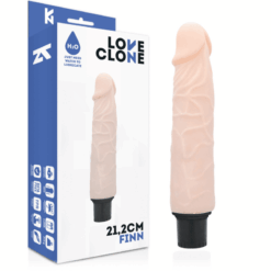 Comprar LOVECLONE - FINN VIBRADOR REALÍSTICO SELF LUBRICATION 21.2 CM -O- 3.8 CM al mejor precio - Envíos Discretos
