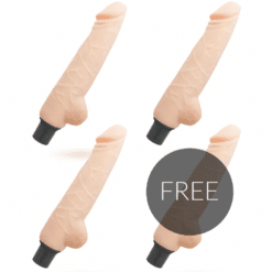 Comprar LOVECLONE - HARALD SELF LUBRICATION VIBRADOR 24 CM -O- 4 CM 3 + 1 GRATIS al mejor precio - Envíos Discretos
