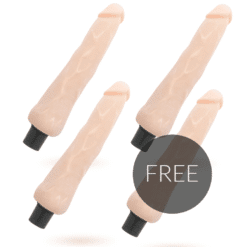 Comprar LOVECLONE - RAGNAR SELF LUBRICATION VIBRADOR 24.5 CM -O- 3.5 CM 3 +1 GRATIS al mejor precio - Envíos Discretos