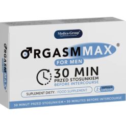 Comprar MEDICA GROUP - ORGASM MAX CÁPSULAS PARA HOMBRE 2 UDS al mejor precio - Envíos Discretos