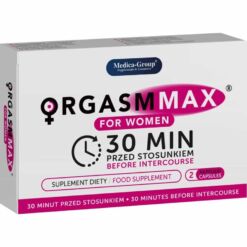 Comprar MEDICA GROUP - ORGASM MAX CÁPSULAS PARA MUJER 2 UDS al mejor precio - Envíos Discretos
