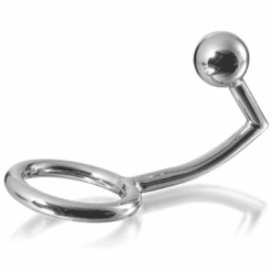 Comprar METAL HARD - COCK RING ANILLO CON GANCHO INTRUDER ANAL 45MM al mejor precio - Envíos Discretos