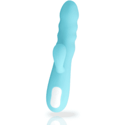 Comprar MIA - EIFFEL VIBRADOR ROTADOR AZUL TURQUESA al mejor precio - Envíos Discretos