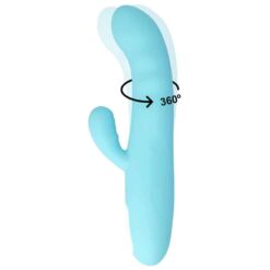 Comprar MIA - EIFFEL VIBRADOR ROTADOR AZUL TURQUESA al mejor precio - Envíos Discretos