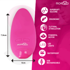 Comprar MORESSA - BLOSSOM MASAJEADOR PERSONAL  ROSA al mejor precio - Envíos Discretos