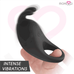 Comprar MORESSA - BRAD PREMIUM SILICONE RECARGABLE NEGRO al mejor precio - Envíos Discretos