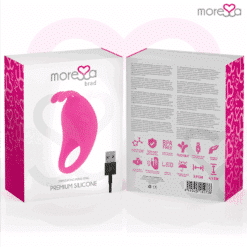 Comprar MORESSA - BRAD PREMIUM SILICONE RECARGABLE ROSA al mejor precio - Envíos Discretos