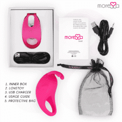 Comprar MORESSA - BRAD PREMIUM SILICONE RECARGABLE ROSA al mejor precio - Envíos Discretos