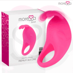 Comprar MORESSA - BRAD PREMIUM SILICONE RECARGABLE ROSA al mejor precio - Envíos Discretos