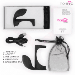Comprar MORESSA - BRANDON POTENTE ANILLO VIBRADOR CON FUNDA DE ENGROSAMIENTO MASCULINO al mejor precio - Envíos Discretos