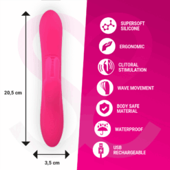 Comprar MORESSA - ETHAN EFECTO WAVE MAS POTENTE VIBRACIÓN PREMIUM SILICONE RECARGABLE al mejor precio - Envíos Discretos
