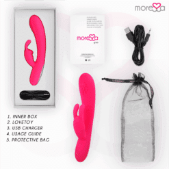 Comprar MORESSA - GINO TICKLING VAGINAL PREMIUM SILICONE RECARGABLE al mejor precio - Envíos Discretos