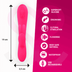 Comprar MORESSA - GINO TICKLING VAGINAL PREMIUM SILICONE RECARGABLE al mejor precio - Envíos Discretos