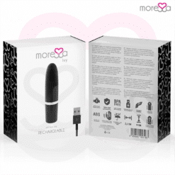Comprar MORESSA - IVY MASAJEADOR SIMULADOR LABIAL DE VIAJE NEGRO al mejor precio - Envíos Discretos