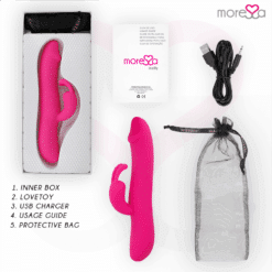 Comprar MORESSA - MOLLY IMPULSOR UP&DOWN Y POTENTE VIBRACIÓN PREMIUM SILICONE RECARGABLE al mejor precio - Envíos Discretos