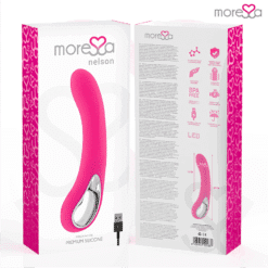 Comprar MORESSA - NELSON MASAJEADOR PUNTO G PREMIUM SILICONE RECARGABLE al mejor precio - Envíos Discretos