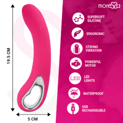 Comprar MORESSA - NELSON MASAJEADOR PUNTO G PREMIUM SILICONE RECARGABLE al mejor precio - Envíos Discretos