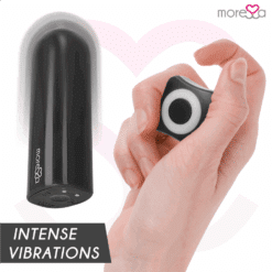 Comprar MORESSA - NIX POTENTE VIBRADOR MULTI JUEGOS CONTROL REMOTO NEGRO al mejor precio - Envíos Discretos