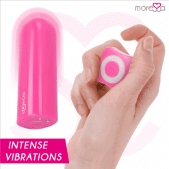 Comprar MORESSA - NIX POTENTE VIBRADOR MULTI JUEGOS CONTROL REMOTO ROSA al mejor precio - Envíos Discretos