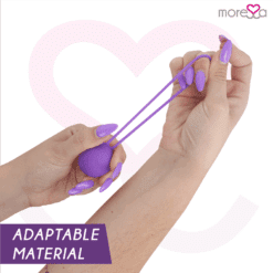 Comprar MORESSA - OSIAN ONE ENTRENAMIENTO SUELO PELVICO 51gr PREMIUM SILICONA LILA al mejor precio - Envíos Discretos