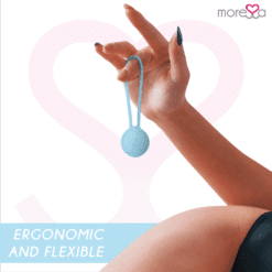 Comprar MORESSA - OSIAN ONE ENTRENAMIENTO SUELO PELVICO 51gr PREMIUM SILICONA TURQUESA al mejor precio - Envíos Discretos