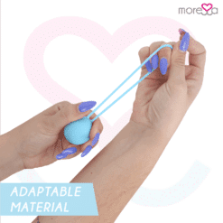 Comprar MORESSA - OSIAN ONE ENTRENAMIENTO SUELO PELVICO 51gr PREMIUM SILICONA TURQUESA al mejor precio - Envíos Discretos