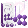 Comprar MORESSA - OSIAN SET Osian One; 51 Gr / Osian Two; 101 Gr / Osian Three 85 gr PREMIUM SILICONA LILA al mejor precio - Envíos Discretos