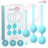 Comprar MORESSA - OSIAN SET Osian One; 51 Gr / Osian Two; 101 Gr / Osian Three 85 gr PREMIUM SILICONA TURQUESA al mejor precio - Envíos Discretos