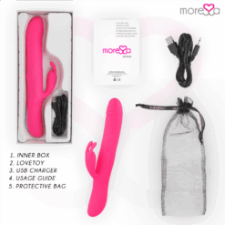 Comprar MORESSA - SOMER ROTADOR PERLADO Y POTENTE VIBRACIÓN SILICONA PREMIUM al mejor precio - Envíos Discretos
