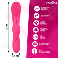 Comprar MORESSA - TELMO TICKLING CLITORIAL PREMIUM SILICONE RECARGABLE al mejor precio - Envíos Discretos