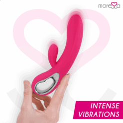 Comprar MORESSA - TROY MASAJEADOR PUNTO G Y CLITORIS PREMIUM SILICONE RECARGABLE al mejor precio - Envíos Discretos