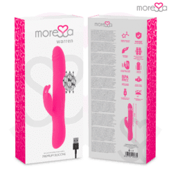 Comprar MORESSA - WARREN IMPULSOR OSCILANTE Y POTENTE VIBRACIÓN PREMIUM SILICONA RECARGABLE al mejor precio - Envíos Discretos