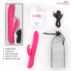 Comprar MORESSA - WARREN IMPULSOR OSCILANTE Y POTENTE VIBRACIÓN PREMIUM SILICONA RECARGABLE al mejor precio - Envíos Discretos