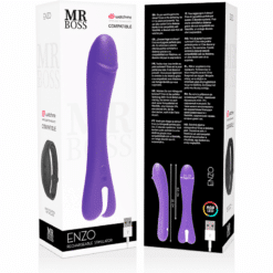 Comprar MR BOSS - ENZO VIBRADOR COMPATIBLE CON WATCHME WIRELESS TECHNOLOGY al mejor precio - Envíos Discretos