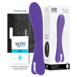 Comprar MR BOSS - ENZO VIBRADOR COMPATIBLE CON WATCHME WIRELESS TECHNOLOGY al mejor precio - Envíos Discretos