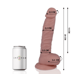 Comprar MR INTENSE - 19 PENE REALÍSTICO 20 CM -O- 3.1 CM al mejor precio - Envíos Discretos