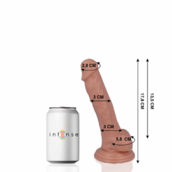 Comprar MR INTENSE - 9 PENE REALÍSTICO 17.8 CM -O- 3 CM al mejor precio - Envíos Discretos