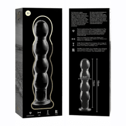 Comprar NEBULA SERIES BY IBIZA - MODELO 10 DILDO CRISTAL TRANSPARENTE 16.5 CM -O- 3.5 CM al mejor precio - Envíos Discretos