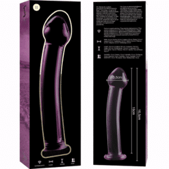 Comprar NEBULA SERIES BY IBIZA - MODELO 11 DILDO CRISTAL ROSA 16 CM -O- 3 CM al mejor precio - Envíos Discretos
