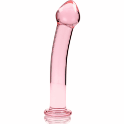Comprar NEBULA SERIES BY IBIZA - MODELO 11 DILDO CRISTAL ROSA 16 CM -O- 3 CM al mejor precio - Envíos Discretos
