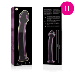 Comprar NEBULA SERIES BY IBIZA - MODELO 11 DILDO CRISTAL ROSA 16 CM -O- 3 CM al mejor precio - Envíos Discretos