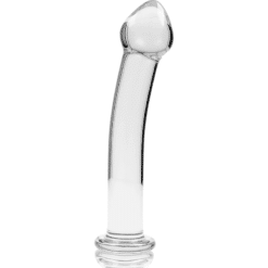 Comprar NEBULA SERIES BY IBIZA - MODELO 11 DILDO CRISTAL TRANSPARENTE 16 CM -O- 3 CM al mejor precio - Envíos Discretos