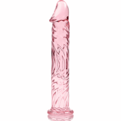 Comprar NEBULA SERIES BY IBIZA - MODELO 12 DILDO CRISTAL ROSA 17 CM -O- 3.5 CM al mejor precio - Envíos Discretos