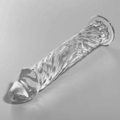 Comprar NEBULA SERIES BY IBIZA - MODELO 12 DILDO CRISTAL TRANSPARENTE 17 CM -O- 3.5 CM al mejor precio - Envíos Discretos