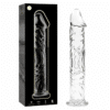 Comprar NEBULA SERIES BY IBIZA - MODELO 12 DILDO CRISTAL TRANSPARENTE 17 CM -O- 3.5 CM al mejor precio - Envíos Discretos