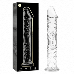 Comprar NEBULA SERIES BY IBIZA - MODELO 12 DILDO CRISTAL TRANSPARENTE 17 CM -O- 3.5 CM al mejor precio - Envíos Discretos