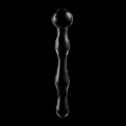 Comprar NEBULA SERIES BY IBIZA - MODELO 13 DILDO CRISTAL TRANSPARENTE 18 CM -O- 3.5 CM al mejor precio - Envíos Discretos