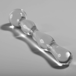 Comprar NEBULA SERIES BY IBIZA - MODELO 13 DILDO CRISTAL TRANSPARENTE 18 CM -O- 3.5 CM al mejor precio - Envíos Discretos